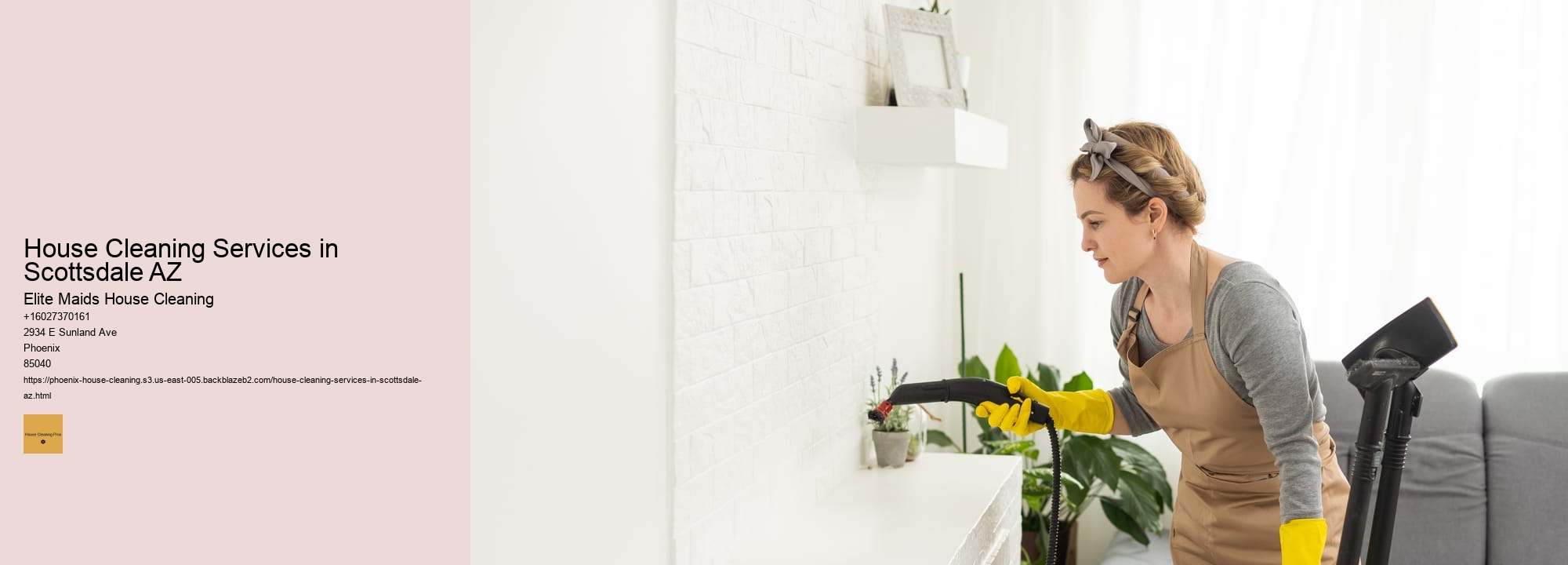 House Cleaning Services in Scottsdale AZ